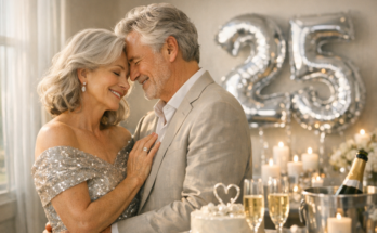 Lass die Liebe erstrahlen: Feiere eure Silberhochzeit!