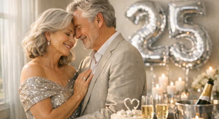 Lass die Liebe erstrahlen: Feiere eure Silberhochzeit!